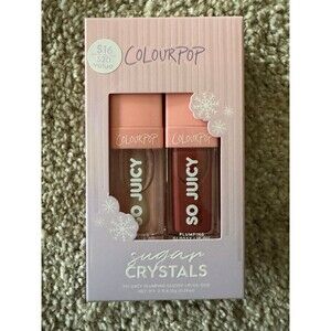 Colourpop plumping glossy lip oil kit sugar crystals